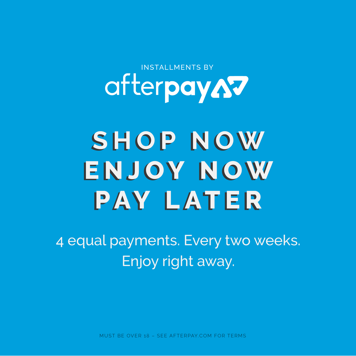 Instalments by Afterpay Now Available at FitTrack Australia