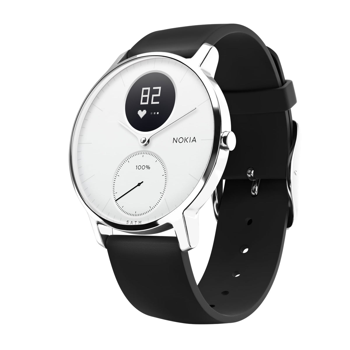 Withings Steel HR 36mm White Hybrid Smartwatch Australian