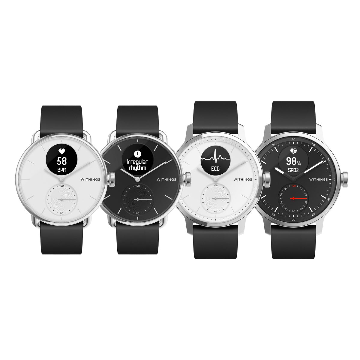 Withings Scanwatch Light - 37mm Black – The Magpie