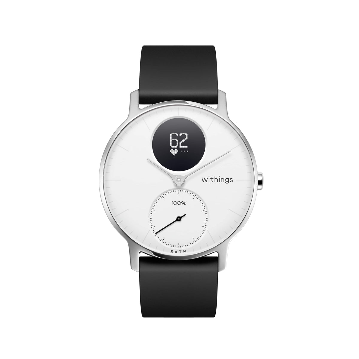 Withings Steel HR 36mm White Hybrid Smartwatch Australian Stock FitTrack Australia