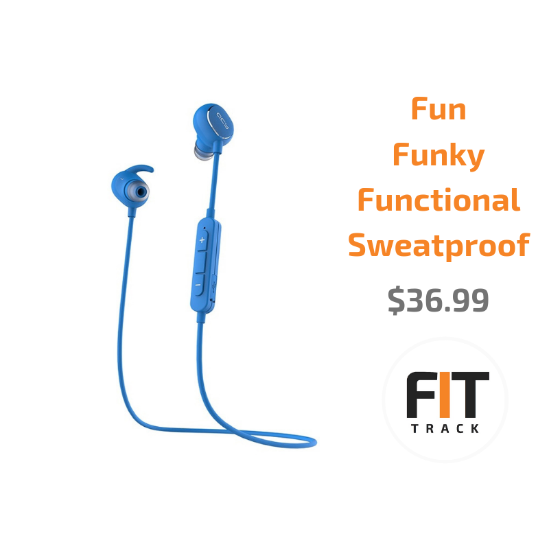 QCY QY19 Bluetooth Sweatproof Sports Earphones - Apple Airpods alternatives