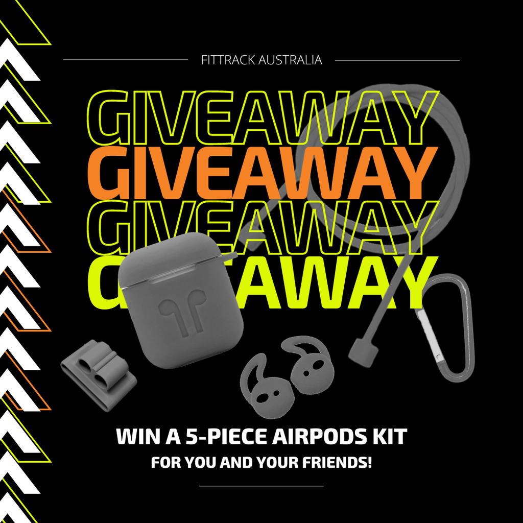 FitTrack Australia Giveaway! Win an Apple Airpods Accessory Kit For You And Your Friends!