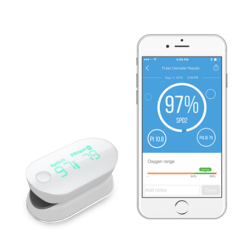 iHealth AIR Bluetooth Connected TGA Approved Pulse Oximeter - BACK IN STOCK