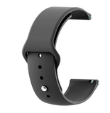 Black - Silicon 18mm Quick Release Sports Band for Withings Steel & Steel HR & Move (36mm)