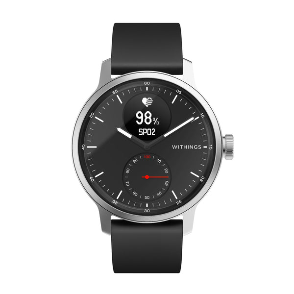 Withings ScanWatch - Hybrid Smartwatch - 42mm Black - FitTrack Australia