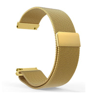 Gold 18mm Stainless Steel Magnetic Milanese Loop Watch Band for Withings Steel, Steel HR (36mm), Move & Scanwatch (38mm)
