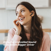 Soundpeats Q - Enjoy unrivalled sound with 10mm bigger driver