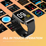 Soundpeats Watch1 - Smartwatch - All in touch operation - Easy to operate and read with 1.4 inch colour touch screen
