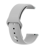 Grey - Silicon 18mm Quick Release Sports Band for Withings Steel & Steel HR & Move (36mm)