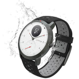 Water Resistant Withings Steel HR Sport - Multisport Hybrid Smartwatch White - FitTrack Australia