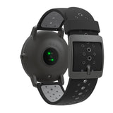 The backing of a Withings HR Steel Sport Black Fitness Tracker - FitTrack Australia