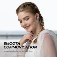 Soundpeats Trueair2 Smooth Communication - Unique frosted casing and half-in-ear design