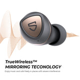Soundpeats Sonic - TrueWireless Mirroring Teconology - Enjoy music can calls freely in places with severe interference