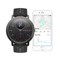 Use the Health Mate App with a Withings HR Steel Sport Black Fitness Tracker - FitTrack Australia