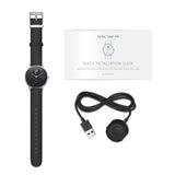 Withings / Nokia HR Steel Hyrbrid Black Fitness Tracker with USB Charger - FitTrack (Fitness Watches Australia)