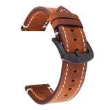 Genuine Leather Watch Band 18mm for Withings Steel HR & Scanwatch - Quick Release