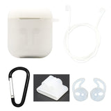 Clear Edition Apple AirPods 5-Piece Silicon Accessory Kit - FitTrack Australia