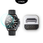 Samsung Galaxy Watch 3 Tempered Glass Screen Protectors (2 Pack)