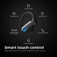 SoundPEATS S5 on-ear touch control
