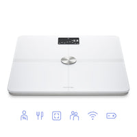 Withings Body+  White Edition - Body Composition Wifi Smart Scale Features - FitTrack Australia