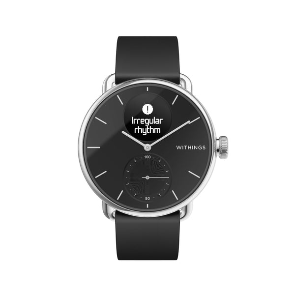 Withings ScanWatch - Hybrid Smartwatch - 38mm Black - FitTrack Australia