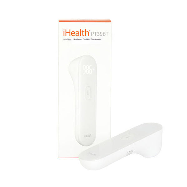 iHealth PT3SBT Wireless Thermometer - No-contact Infrared Smart Thermometer, bluetooth sync