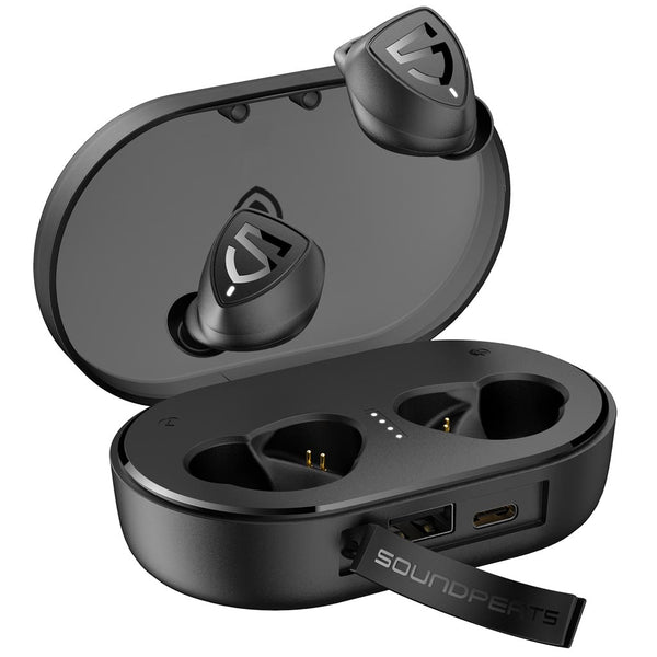 Soundpeats Trueshift2 TWS Bluetooth Headphones, IPX7 Water